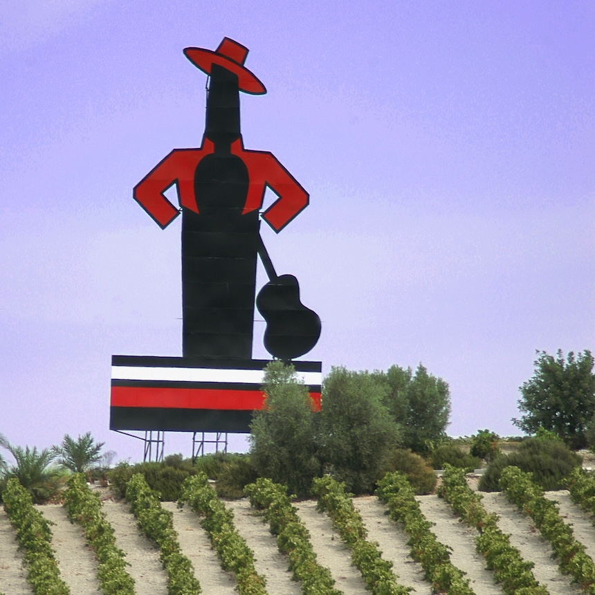 Tío Pepe hahmo Jerezissä