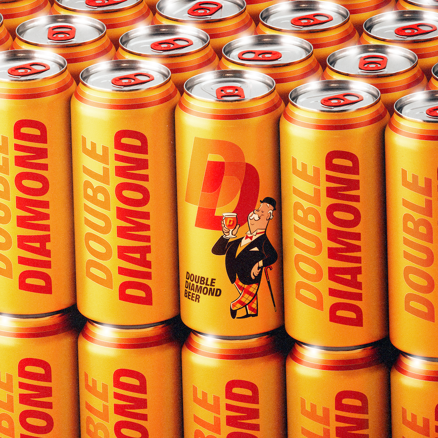 Double Diamondin keltaisia tölkkejÀ