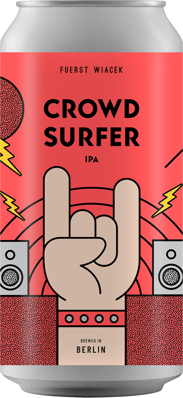 FUERST WIACEK - Crowdsurfer Hazy IPA Tölkki 44cl
