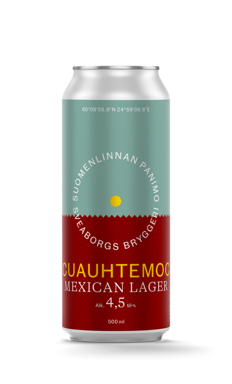 SUOMENLINNAN PANIMO CUACUHTÈMOC MEXICAN LAGER Tölkki 50cl