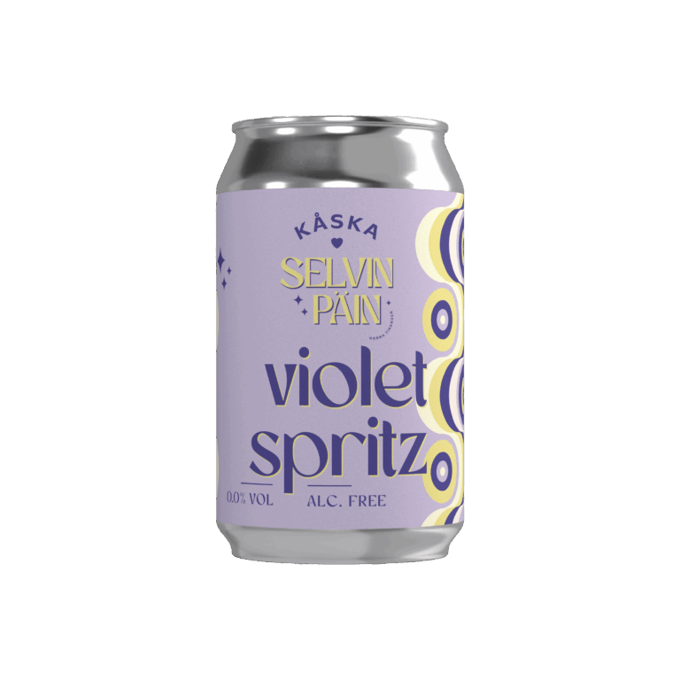 KÅSKA SELVIN PÄIN VIOLET SPRITZ 0,0% Tölkki 33cl