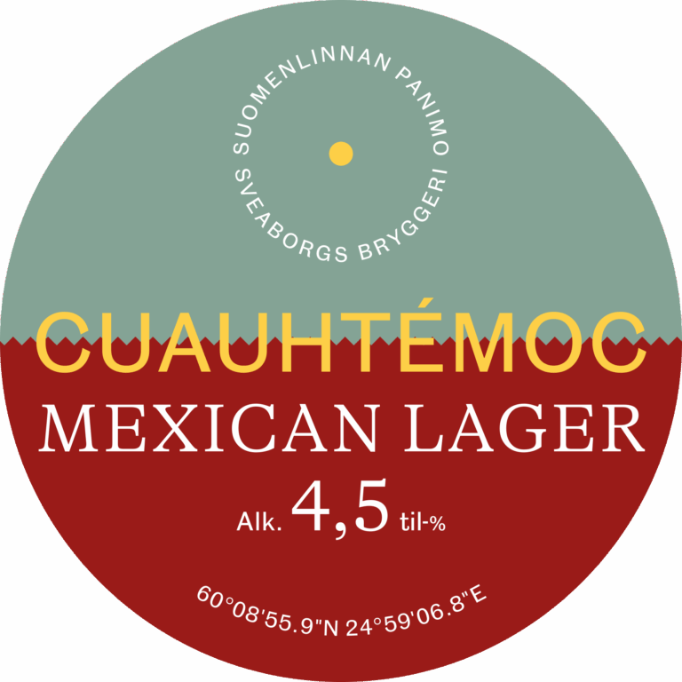SUOMENLINNAN PANIMO CUAUHTEMOC MEXICAN LAGER 30L KEG One-way keg 3000cl