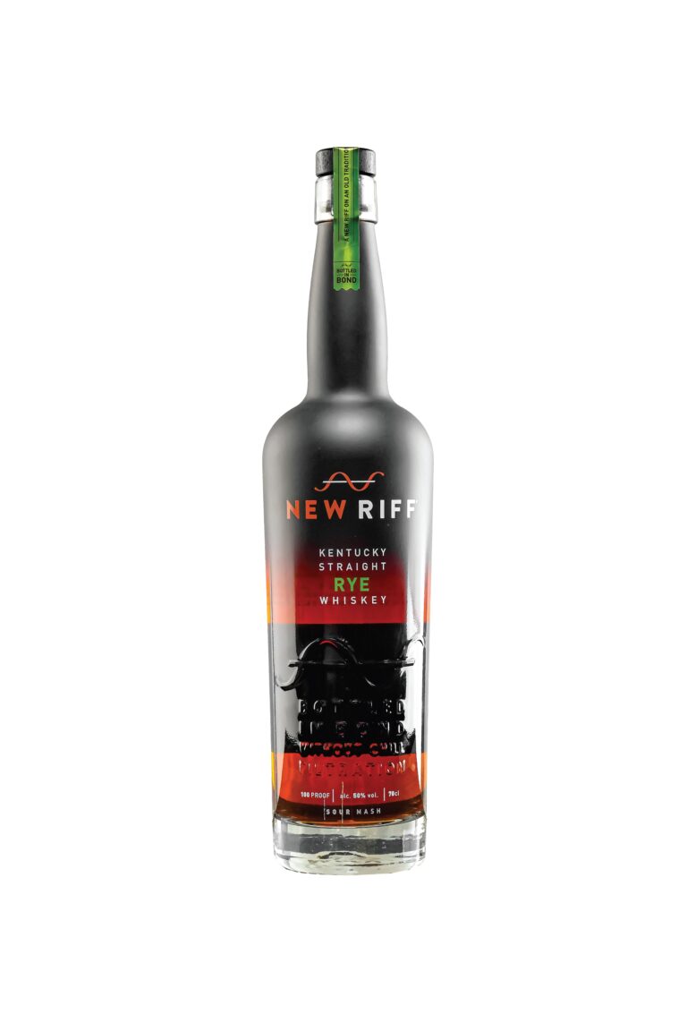 New Riff Kentucky Straight Rye Whiskey Lasipullo 70cl