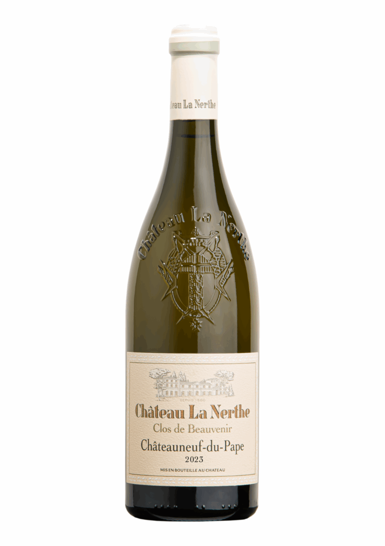 CHÂTEAU LA NERTHE CHÂTEAUNEUF-DU-PAPE BLANC CLOS DE BEAUVENIR 2023 Lasipullo 75,00cl