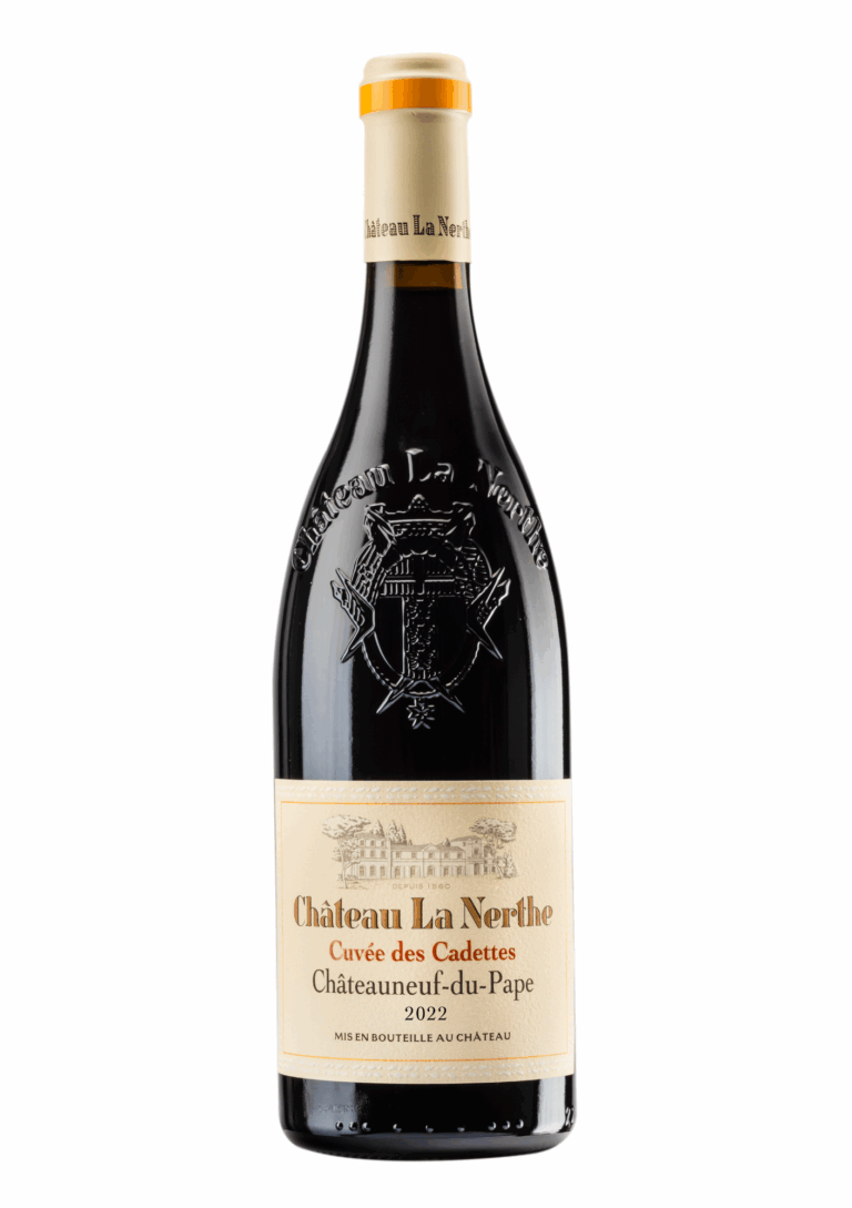 CHÂTEAU LA NERTHE CHÂTEAUNEUF-DU-PAPE ROUGE CUVEE DES CADETTES 2022 Lasipullo 75,00cl