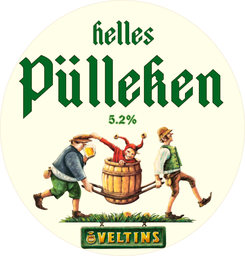 Pülleken Helles von Veltins Keg 3000,00cl