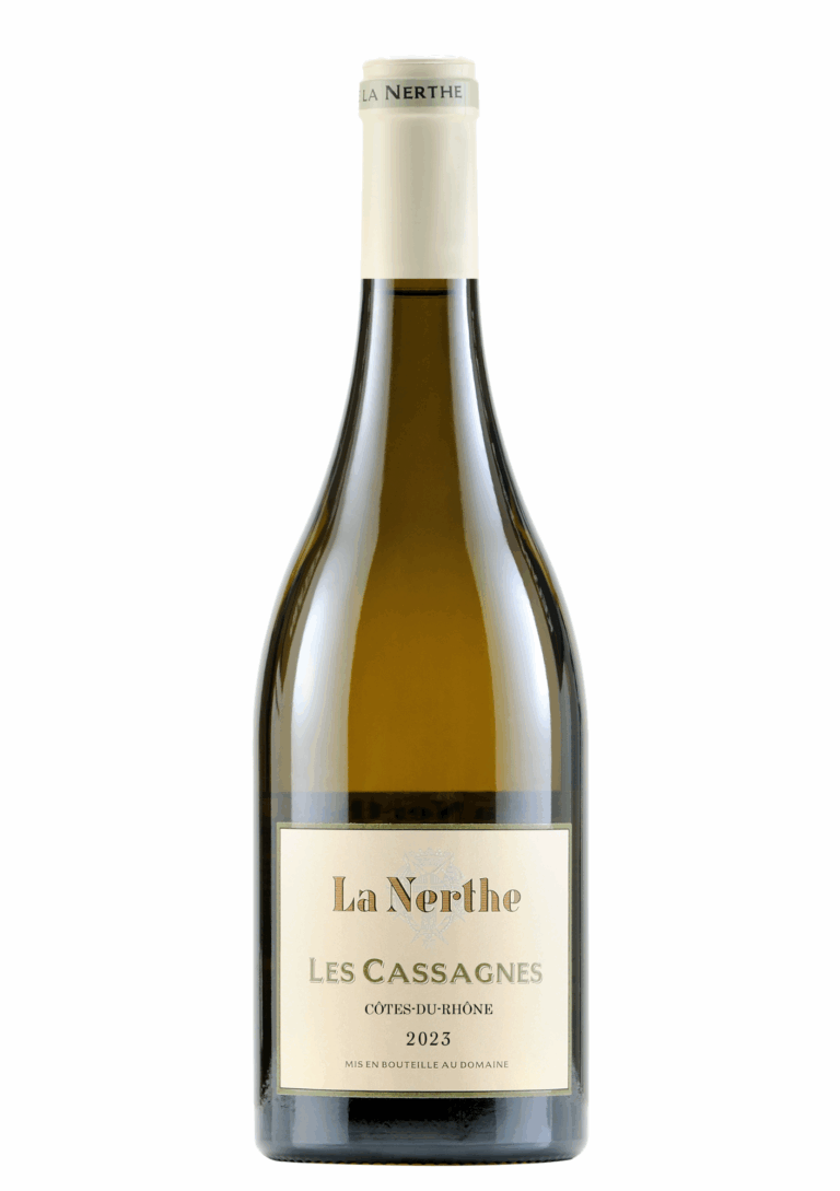 LES CASSAGNES LA NERTHE COTES DU RHONE BLANC 2023 Lasipullo 75cl