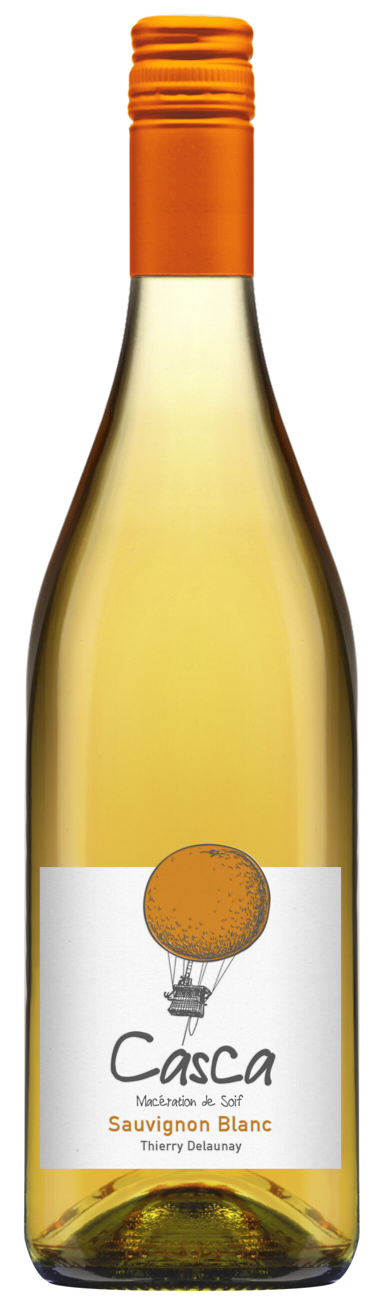 CASCA ORANGE SAUVIGNON BLANC Lasipullo 75cl