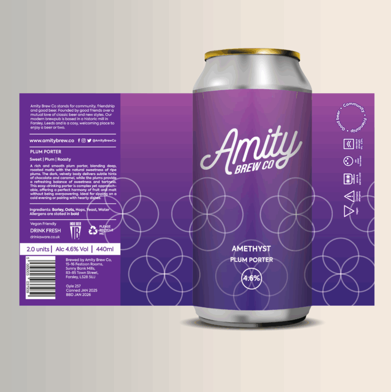 Amity Amethyst Plum Porter Tölkki 44cl
