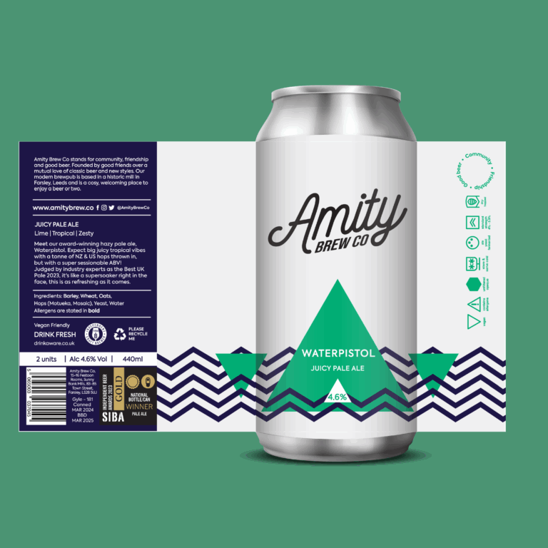 Amity Waterpistol Juicy Pale Ale Tölkki 44cl