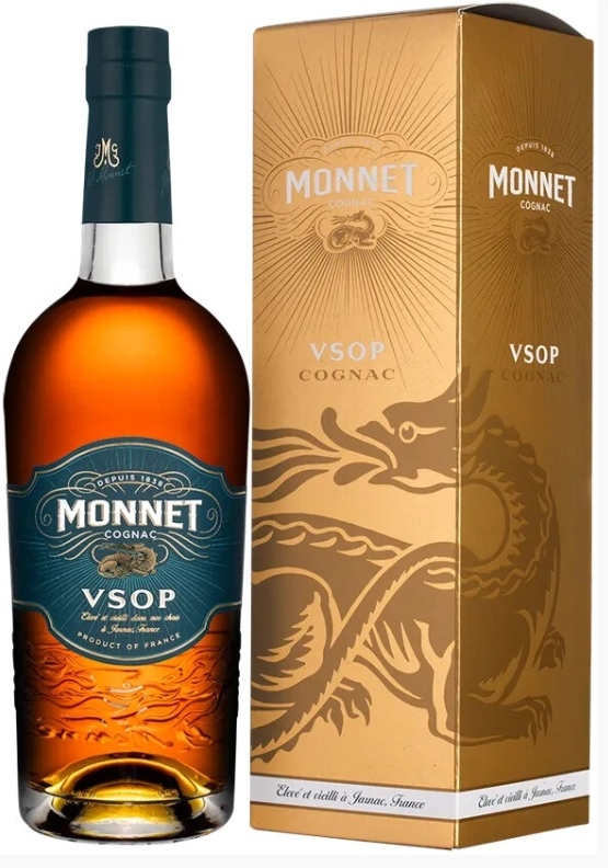 Monnet VSOP Cognac Lasipullo 70cl