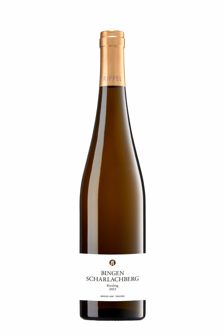 RIFFEL BINGER SCHARLACHBERG GROSSE LAGE RIESLING 2023 Lasipullo 75cl