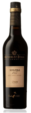 GONZALEZ BYASS SOLERA 1847 CREAM SHERRY 37,5 CL Lasipullo 37,5cl