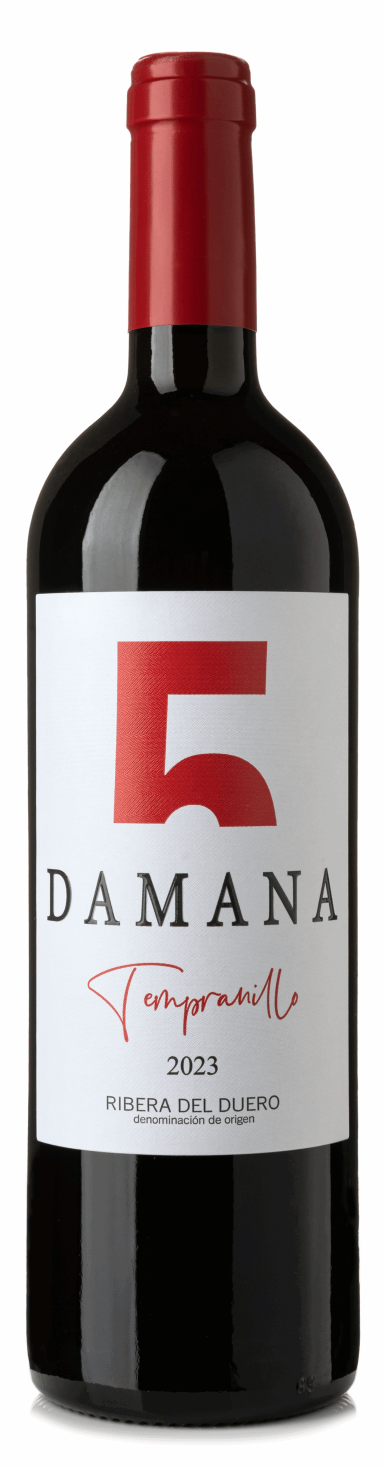 DAMANA 5 RIBERA DEL DUERO 6/75 Lasipullo 75cl