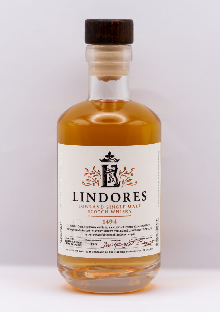 LINDORES MCDXCIV SINGLE MALT SCOTCH WHISKY MINI Lasipullo 20cl