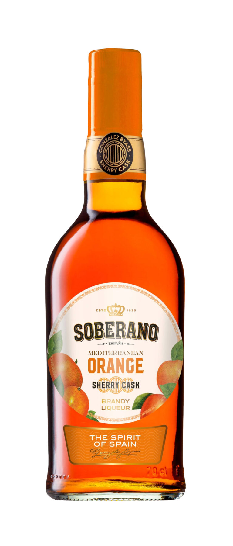 SOBERANO ORANGE Lasipullo 70cl