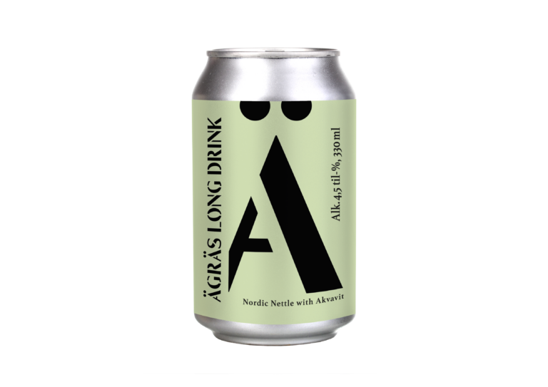 ÄGRÄS LONG DRINK NORDIC NETTLE Tölkki 33cl