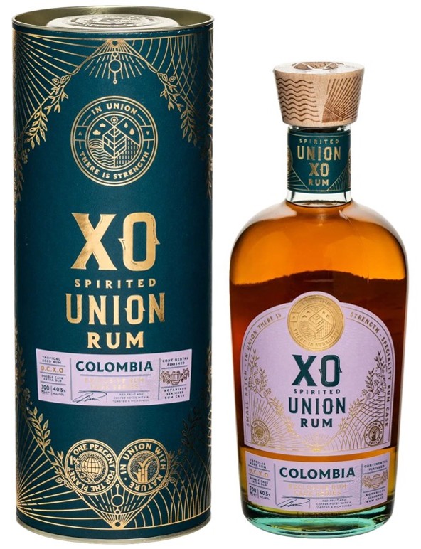 Spirited Union Colombia XO Rum Lasipullo 70cl