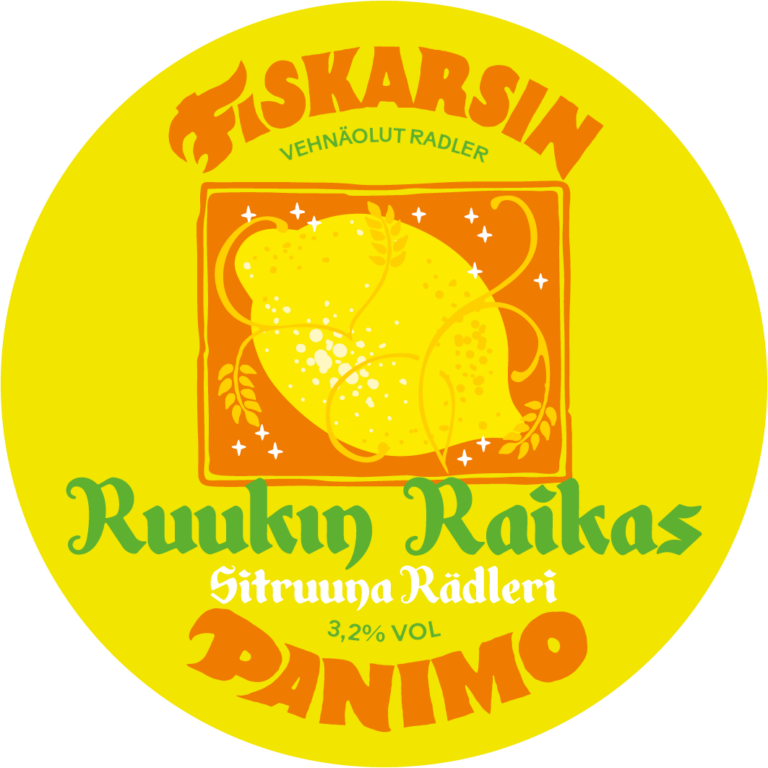 FISKARSIN PANIMO RUUKIN RAIKAS RADLER One-way keg 3000cl